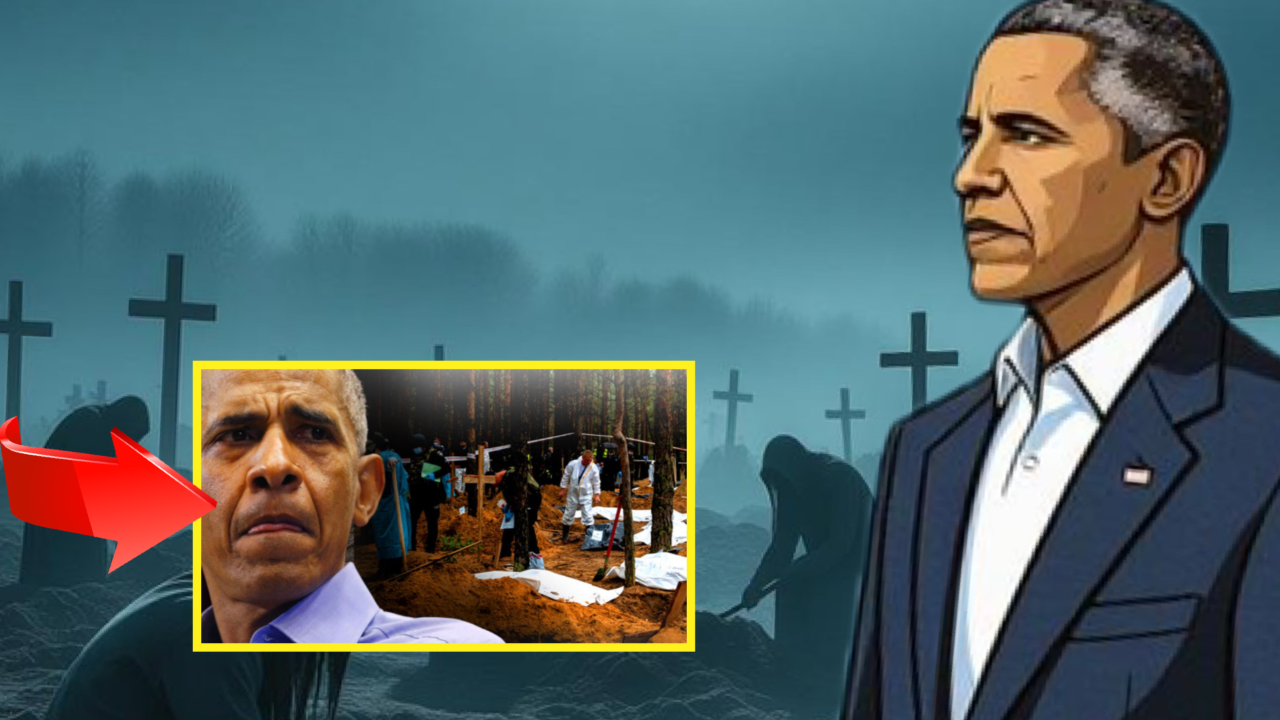 Mass Graves Of Children Killed By Obama’s Adrenochrome Ring